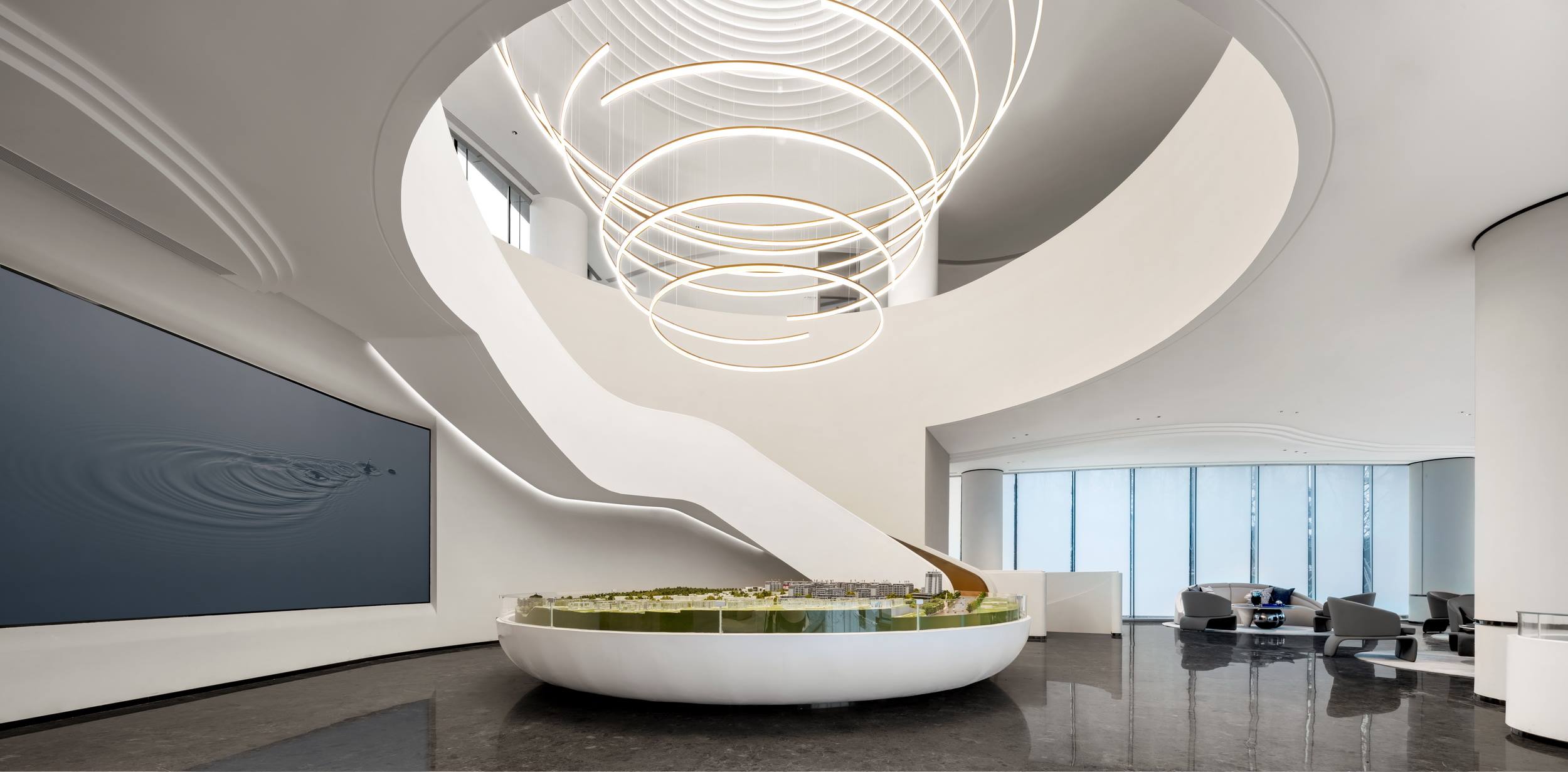 貝蒙&融創(chuàng)·現(xiàn)代摩登營銷中心設計