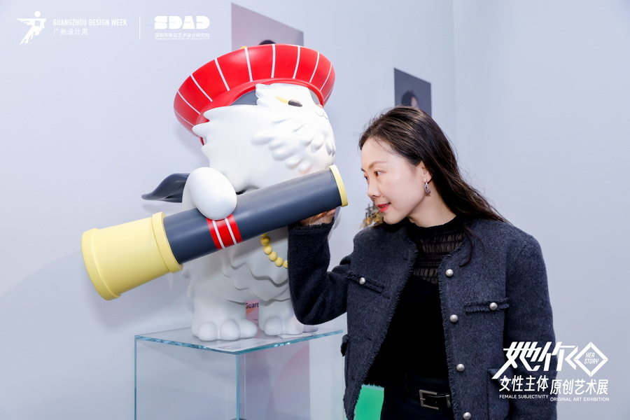 段文娟受邀參加 “她作” 藝術展，讓女性魅力借藝術綻華彩